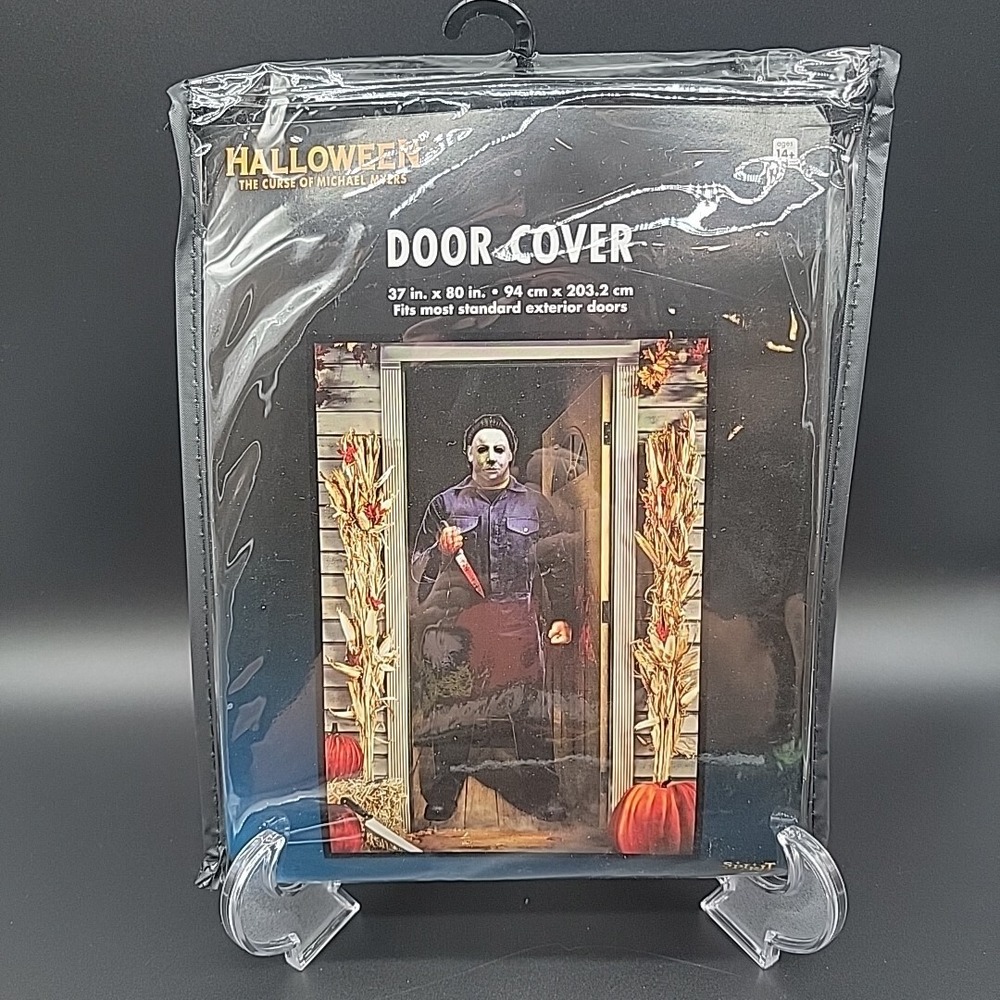 Curse of Michael Myers Door Cover Decoration Halloween Slasher Horror Movie